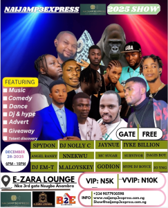 Naijamp3express 2025 Show Postponed — Official Statement